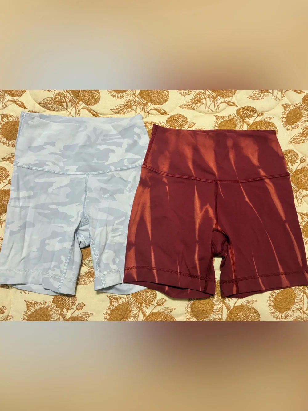 Lululemon size 4 biker shorts